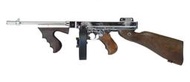 【楊格玩具】現貨~ King Arms 芝加哥打字機 M1928 衝鋒槍 二戰 銀色 特別版 湯普森衝鋒槍 電動槍