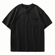 CLIFF ฤดูร้อน ชาย แขนสั้น เสื้อซับใน แมทช์ลุคง่าย กระเป๋า ไซส์ใหญ่