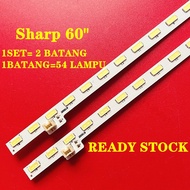 LC-60SA5500X / LC-60UA440X / LC-60UA6500X Sharp 60" LED TV backlight ( 100% New )