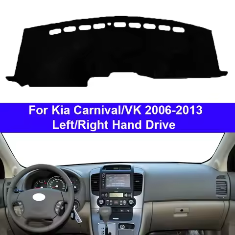 For Kia Carnival VK 2007 2008 2013 2012 2011 2010 2009 Car Protective Pad Dashboard Cover Silicone N