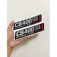 CUSTOMIZED CB400 SUPER FOUR HYPER VTEC DOME STICKER WATERPROOF