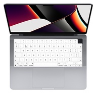 EU layout english silicone keyboard cover for 2022 Macbook Air M2 13.6" A2681 Macbook Pro 14 16 A244