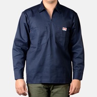 BEN Davis BEN-1/2 Zip L/S Long Sleeve Work Shirt NEVERMIND