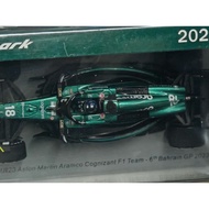 [Ready Stock] 1: 43 Spark Bahlin Aston Martin AMR23 2023 F1 Season stroll stroll Car Model