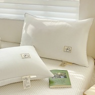 Taiwan Ready Stock 2025 Original Ecological Plain Cotton Star Hotel Pillow Student Dormitory 7Z3B