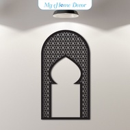 3D Islamic Pattern Cut Out Wall Art Kubah Mihrab Kerawang Islamic Dekorasi Dinding