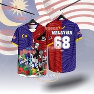 (YUEDA)[Merdeka 68] 2025 68th Baju Merdeka Budak Lelaki Merdeka Jersey Merdeka Clothes Flag Merdeka 