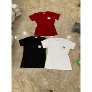 short sleeve t-shirt with kitty print 35-55 kg t shirt woman