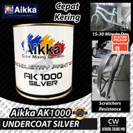 [ AK 1000 SILVER ] Aikka Undercoat Silver For Car Motor Kereta Base Coat DIY Spray Aerosol Tin 🚗 银色 