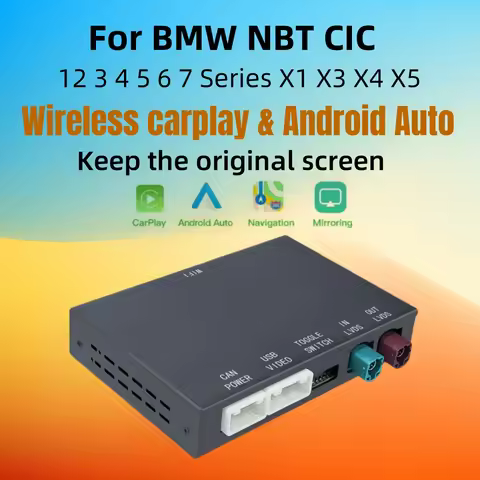 Wireless CarPlay For BMW NBT CIC 1 2 3 4 5 7 Series F22 F10 F01 F02 X3 X4 F25 F26 MINI X4 X5 X6 F56 