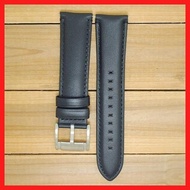 ▪ ≛ ✸ ∞ 22mm 24mm Genuine Leather Watch Band for Fossil Black Buckle Waterproof Sweet-Proof Men's W