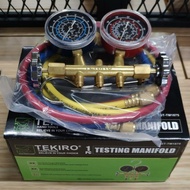 TY140 Testing Manifold Regulator AC Freon Tekiro