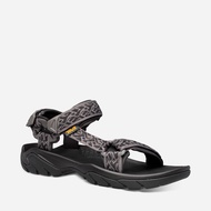 TEVA Terra Fi 5 Universal 男裝涼鞋 - 波浪紋黑色 (WAVY TRAIL BLACK)