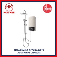 Rheem Prestige Platinum Instant Water Heater with Rain Shower Set RTLE-33P-P