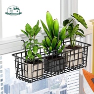 [In Stock] Balcony Flower Pot Holder Patio Planter Railing Shelf Plant Pot Rack Stand