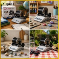[Gepnoo] Rock Tumbler Tool Mineralogy and Geology Enthusiasts Children DIY Electric Gemstone Grinder