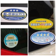 JAF JDM STICKER PARKING JAPAN GLOBE STICKER DAIHATSU KANCIL MIRA KENARI MYVI AXIA ALZA SIRION DSPORT