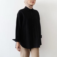 KEMEJA MODERN WOMEN'S BLOUSE KOREAN STYLE/Pretty STYLES - OVERSIZE SHIRT LONG SLEEVE DXY