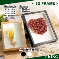 HOLLOW PHOTO FRAME 3D FRAME THICK 3CM DIY HANCRAFT DECORATION DRIED FLOWER FRAME WEDDING FRAME