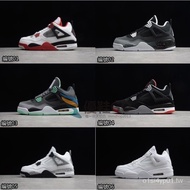 2024 AIR JORDAN 4 JORDAN 4th Generation Boots Basketball Shoes AJ4 NBA JORDAN Basketball Shoes Knigh