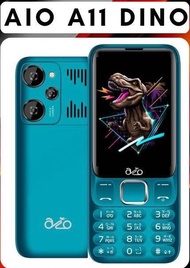 inovo โทรศัพท์ปุ่มกด A11 Dino ระบบ Dual SIM (2 ซิม) จอกว้าง 3.9 นิ้ว รองรับ 3G/4G พร้อมประกันศูนย์ 1
