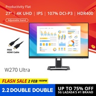 PRISM+ W270 Ultra  27" 60Hz Productivity Monitor [3840 x 2160]