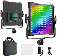 Switti RGB Video Light, 50W Full Color Photography Lights, LED Video Panel Light, 552 pcs LEDs/CRI >