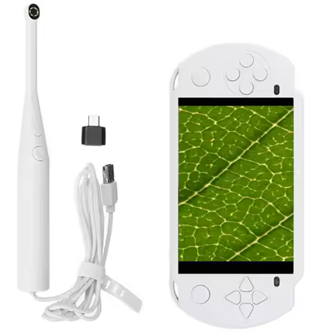 3 In1 720P USB Endoscope With 4.3 inch IPS HD Screen 2MP Camera With 8 LEDs Inspection Borescope IP6