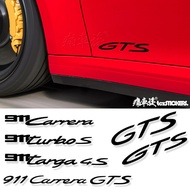 Factory Ready Stock Applicable for Porsche Cayenne Paramela gts Car Stickers 911 gts Garland Door De