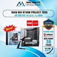 MSI B760M PROJECT ZERO DDR5 PC Mainboard