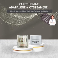 QADIZZA PAKET KOMBO CYSTEAMINE 5% + ADAPALENE 0,1% (Sebagai Pilihan Terbaik Untuk Memudarkan Flek Hi