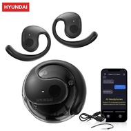 AI Hyundai HY Pro T26เปิดหูฟังไร้สายฟรีสำหรับฟังเพลง Calg รองรับ75ภาษาบลูทูธแปลและสรุปการประชุม