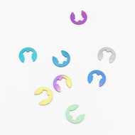 GR5 6AL/4V Titanium Alloy Titanium E-Clip Buckle M5 M6 M8 M10 E-type snap ring