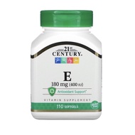 Vitamin E (400iu) 110softgels/ 21st Century