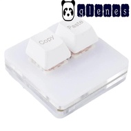 GLENES Custom Mini 2 Key Keypad, Mini Acrylic Copy Paste Keypad, Keypad Accessories Mechanical Key T