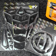 Hot Sale Taiwan DMV GSR400/GSR600/GSX750/B-King1300 Real Carbon Fiber Fuel Tank Decal/Free Shipping