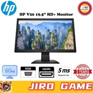 HP Monitor V20 LED HD+ Backlit HD / Monitor Anti Glare 1H849AA /Support CCTV Camera 19.5"/ Low Blue 