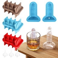 3Pcs Prank Silicone Ice-Cube Trays for Bachelorette PartyFunny Ice Cube Molds for Chilling Cocktails