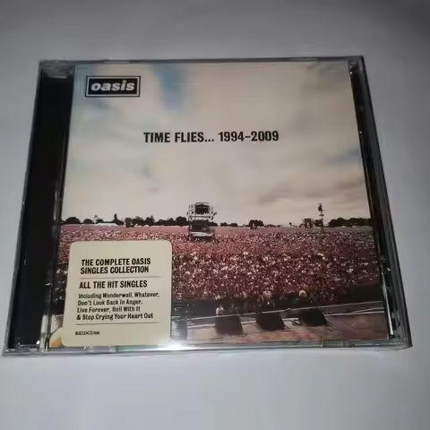 Retro Oasis Music Greatest Hits Time Flies Album Compact 2CD Disc
