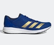 9527  ADIDAS ADIZERO BOSTON 8 藍 金 慢跑鞋 馬拉松 男鞋 G28859