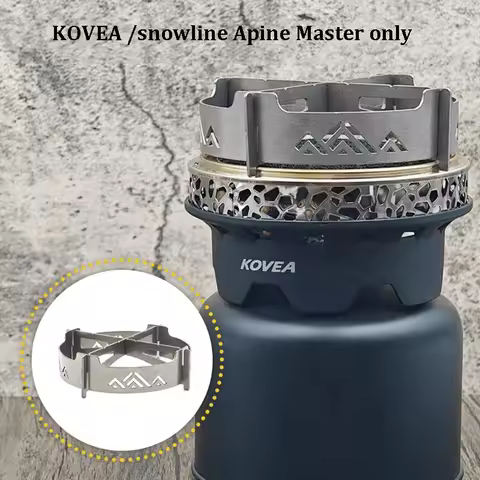 For KOVEA Snowline ALPINE MASTER Stove Ultra-lightweight Pure Titanium Windshield Bracket Outdoor Ca