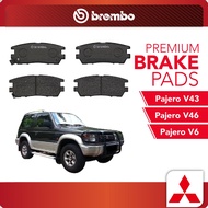 BREMBO Rear Pads (L+R) - Mitsubishi Pajero V6 V43,V46 4M40