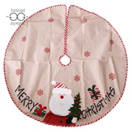 Christmas Tree Skirt - Snowflake Tree Skirt Xmas Tree Carpet , A