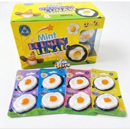 Mint Soft Candy Orange Flavor Fried Egg Shape 1 Box Contains 30 Pcs - Cute Viral Candy Gii Gii Store
