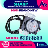 ESV1015 / ESV1215 / ESV1415 / ESV1615 Compatible With SHARP Washing Machine Drain Motor MOTOR BUANG 