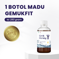 Gemukfit Penggemuk Badan Alami Vitamin Halal BPOM GMK Herbal Madu Susu Kapsul Suplemen Penambah Bera