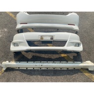 Toyota Wish TRD Front Rear Bumper With Side Skirt Set For ZNE10 ZNE15 1.8CC 1ZZ 1AZ