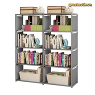 GREAT 5-Tier Book Shelf, Freestanding Vertical 8 Cube Storage, Book Organize Space-Saving Multifunct
