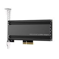 PCIE 5.0 4X SSD Converter PCI-E 5.0 X4 NVME Adapter PCIe NVMe SSD Adapter for PC Computer
