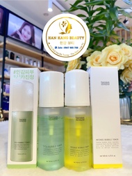 Nước hoa hồng tạo bọt cân bằng làm dịu da Bubble Toner Tenzero
